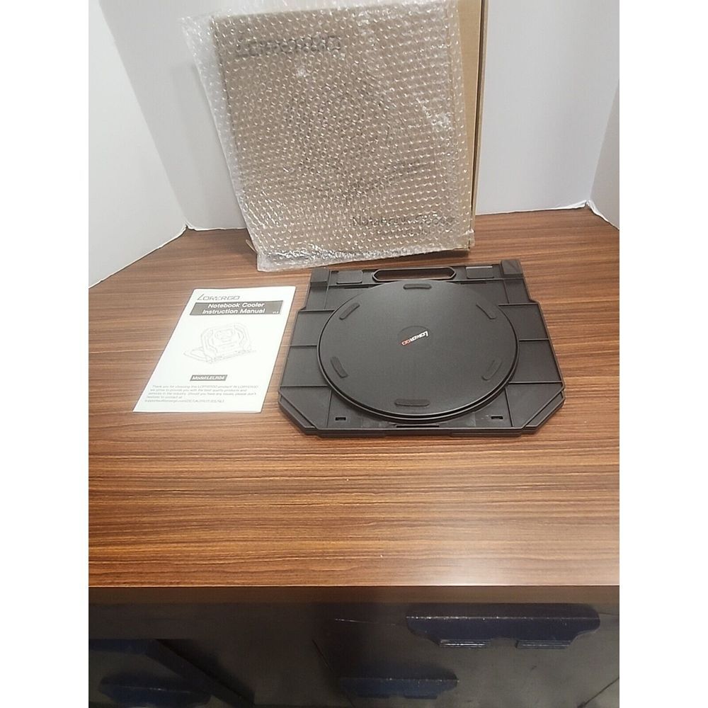 NIB Lorergo Notebook Cooler Swivel Base Stand LELR04 - Picture 4 of 6